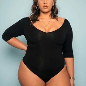 Manners London VV Bodysuit in Black, L NWT